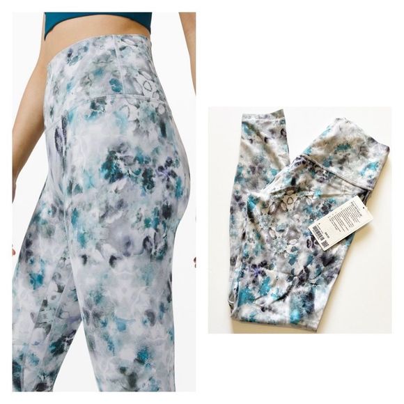 lululemon athletica Pants - Lululemon Align HR 28” Kaleidofloral Leggings NWT Size 12